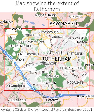 Where is Rotherham? Rotherham on a map