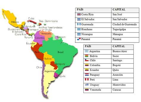 Los Paises Hispanos Map Answer Key