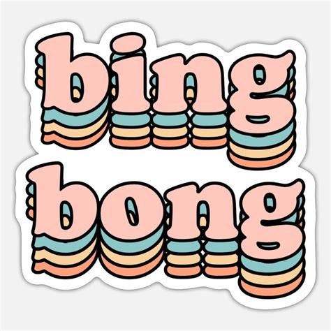 Bing Stickers | Unique Designs | Spreadshirt