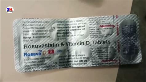 Rosave D 5 Tablet | Rosuvastatin and Vitamin D3 Tablet | Rosave D 5 Tablet Uses Benefits Dosage ...