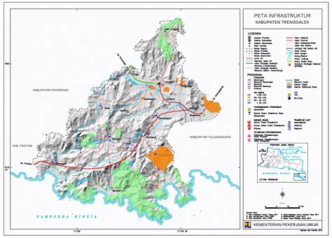 Peta Kabupaten Trenggalek