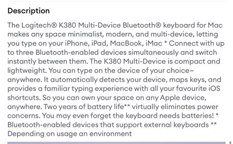 Logitech K380 Multi Device Bluetooth Wireless Keyboard, Computers ...