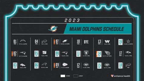 Miami Dolphins 2023 Schedule Released | REDBROWARD