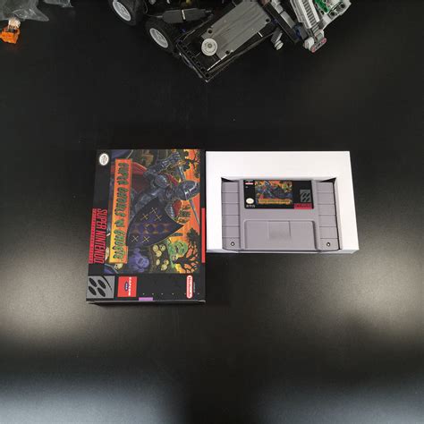 Super Ghouls'n Ghosts Snes Us Version With Retail Box - Video Game, Game Accessories