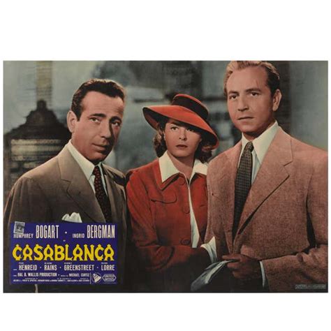 Original Casablanca Movie Poster - 2 For Sale on 1stDibs | original ...