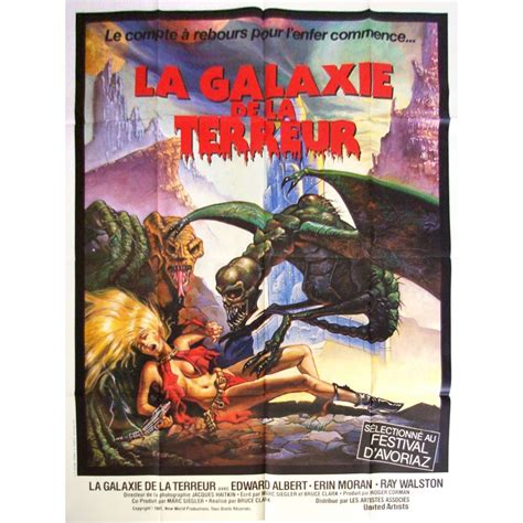 GALAXY OF TERROR Original French Movie Poster