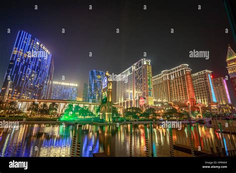 Cotai Strip Macau Stock Photo - Alamy