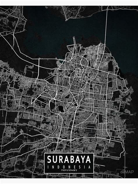 Surabaya City Map - Explore the Beauty of Indonesia