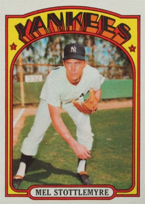 1972 Topps Mel Stottlemyre #325 Baseball - VCP Price Guide