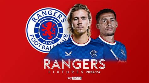 Rangers: Scottish Premiership 2023/24 fixtures and schedule | Football ...