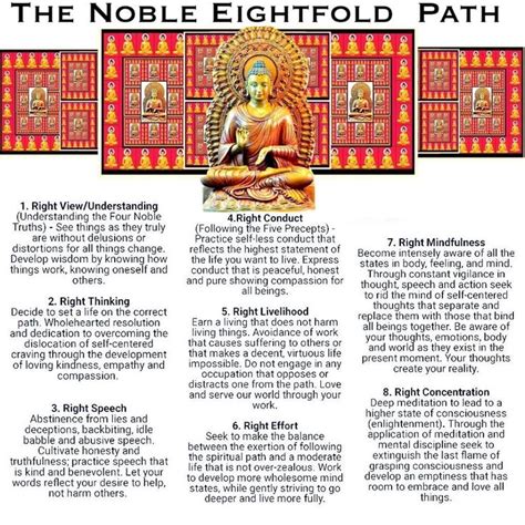 8-fold Path | Buddhist wisdom, Buddhism beliefs, Buddhist philosophy