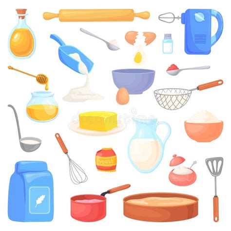 Baking Supplies Cartoon Stock Illustrations – 219 Baking Supplies Cartoon Stock Illustrations ...