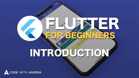 Flutter Tutorial for Beginners: Introduction