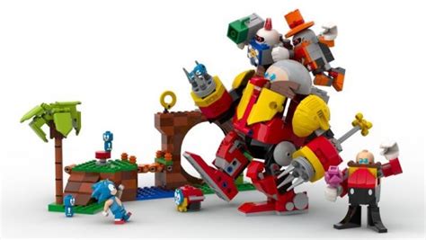 LEGO Sonic Mania – Green Hill Zone set achieves 10,000 supporters on LEGO Ideas