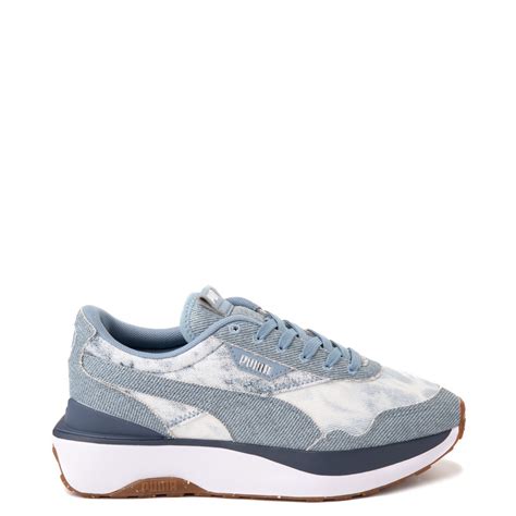 Womens Puma Cruise Rider Platform Athletic Shoe - Denim | Journeys