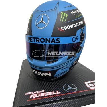 George Russell 2023 F1 helmet F1 Replica Helmets | CM Helmets