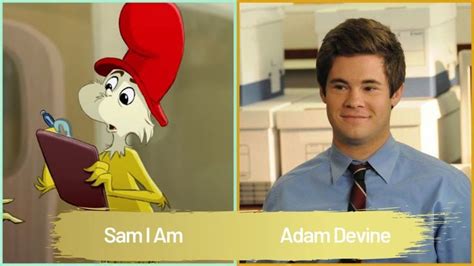 Green Eggs and Ham (2019) Characters And Voice Actors in 2022 | Adam devine, John turturro ...