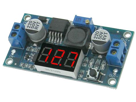 DC-DC Converter with LED Volt Meter Buck LM2596s 1.5-37V