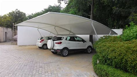 Tensile Car Shed, Coated at Rs 350/sq ft in Vadodara | ID: 27108283773