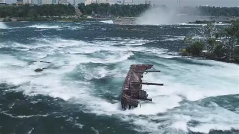 Storm Moves Iconic Niagara Falls Boat For First Time in 101 Years