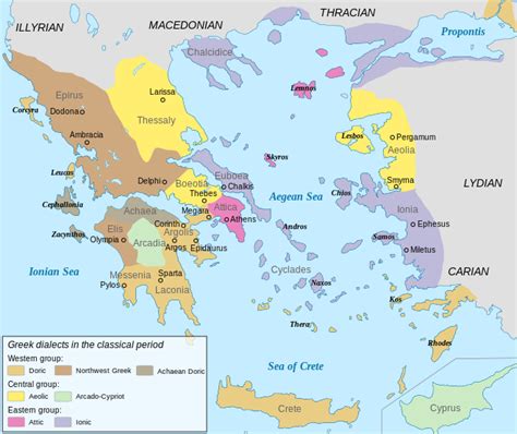 Ancient Greek tribes | Short history website