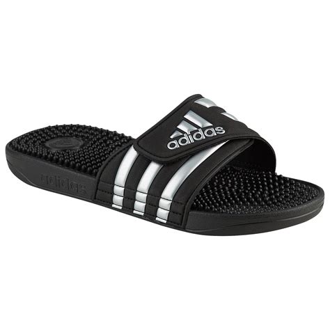 adidas Adissage Slide in Black - Lyst