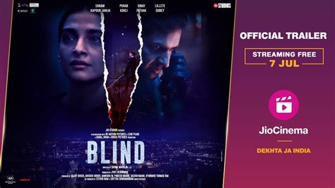 Blind - Official Trailer | Sonam Kapoor | Purab Kohli | Streaming Free 7th July Onwards ...