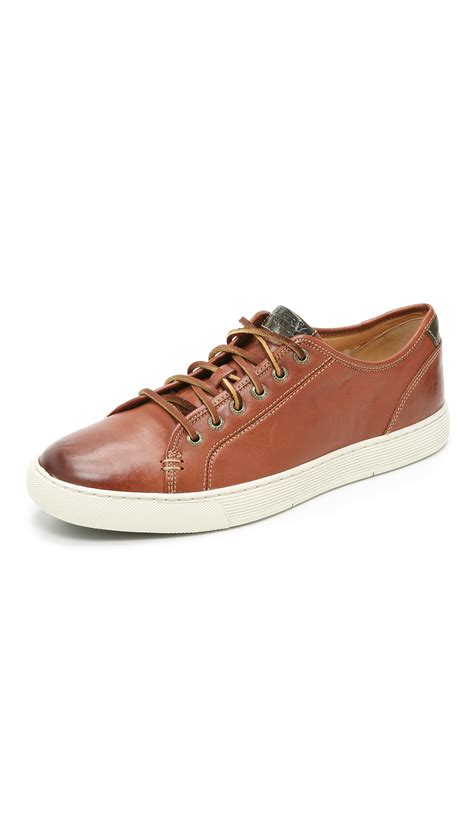 Sperry top-sider Gold Cup Ltt Leather Sneakers in Brown for Men | Lyst