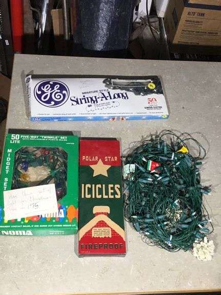 Vintage Christmas Lights - Sherwood Auctions