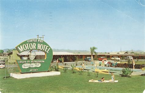 Coffee Pot Motor Hotel - Blythe, California | Hotel, Vacation trips, Hilton hotels