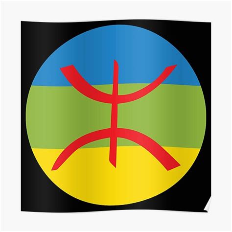 "Amazigh Flag" Poster for Sale by Eldjama | Redbubble