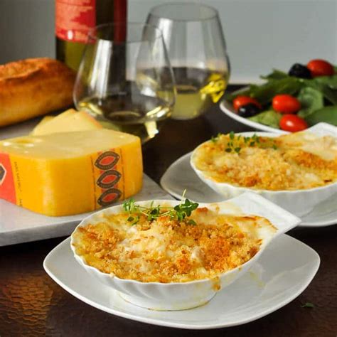 Scallops au Gratin with Jarlsberg Cheese. A delicious appetizer or ...