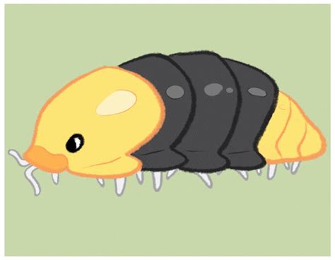 Rubber Ducky Isopod by Spirit-Bird-Art on DeviantArt