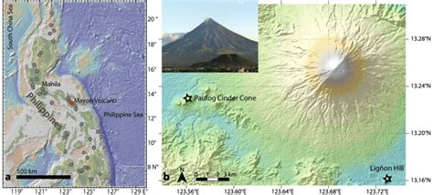 Mayon Volcano Map