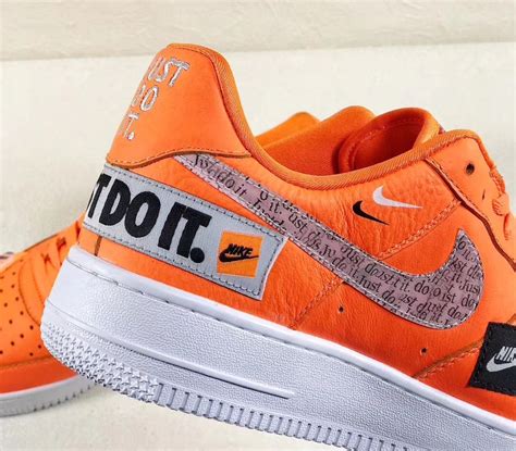 Nike Air Force 1 Low Just Do It 905345-800 Orange - Sneaker Bar Detroit