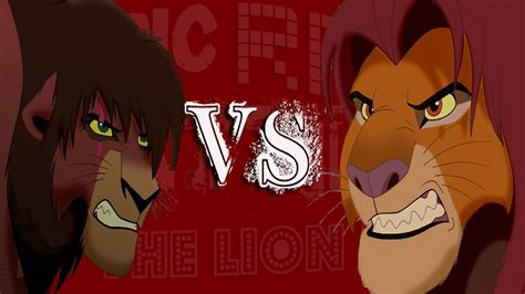 Kovu vs Simba - Epic Rap Battles of the Lion King #1 - YouTube