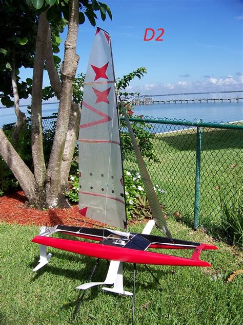 Dominion 2-HW-RC Foiling Keelboat Scow | Boat Design Net