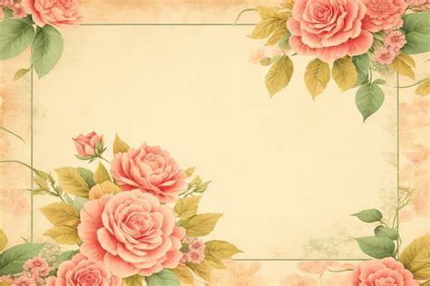 Vintage Floral Paper Texture Background Graphic by Forhadx5 · Creative Fabrica