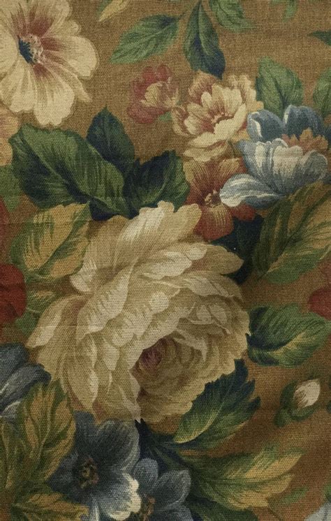 Floral Print Drapery Fabric - Upholstery Fabric By The yard - Fast Shipping from ShopMyFabrics ...