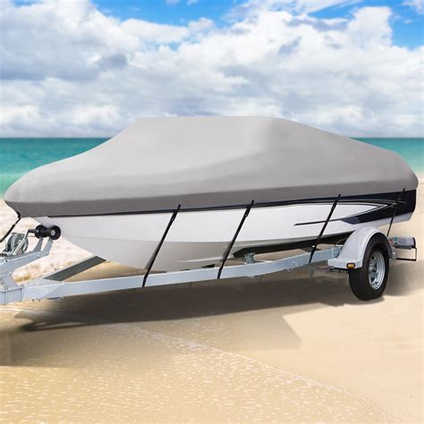 14- 16 ft Boat Cover Trailerable Marine Grade Waterproof 600D | Buy ...