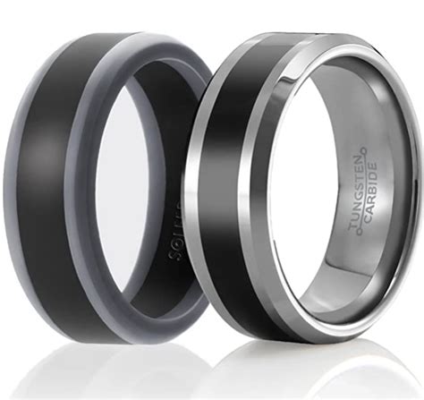 The Best Silicone Wedding Rings - 2024 List! | JewelryJealousy