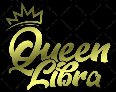 Queen Libra SVG PNG Colorful Funny Design Sublimation Print - Etsy UK