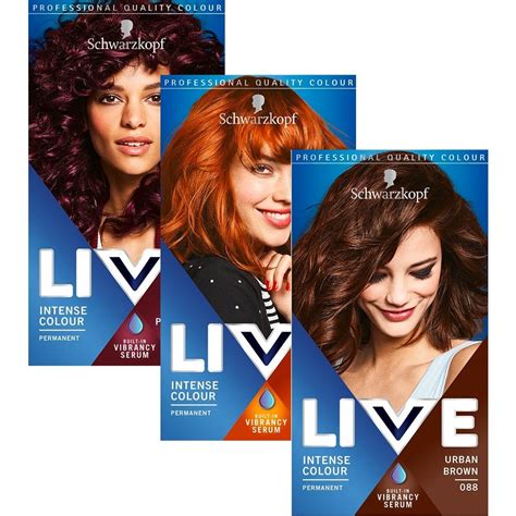 SCHWARZKOPF LIVE COLOUR + LIFT PERMANENT HAIR DYE - Afro-Caribbean Cosmetics & Hair Care | MS ...