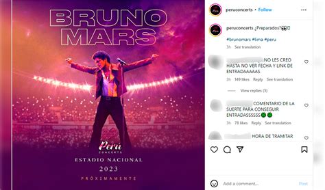 Bruno Mars in Lima? Singer would come to Peru on his tour of Latin ...