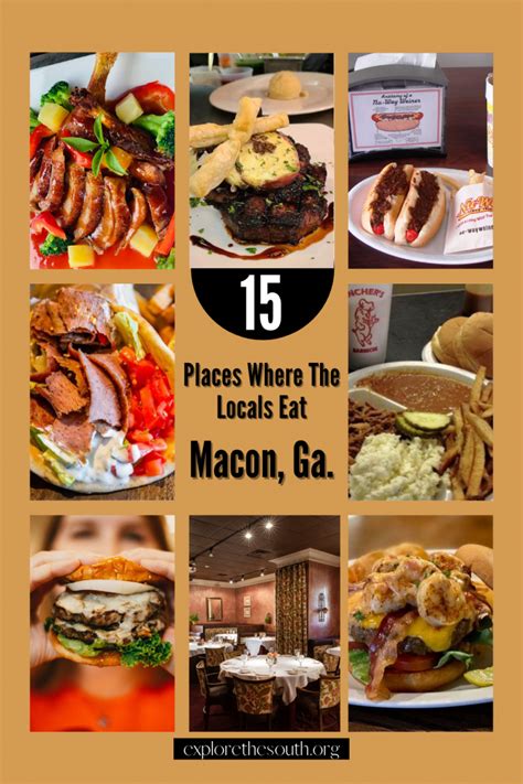 15 Restaurants where the locals eat in Macon, Ga. This list of local ...