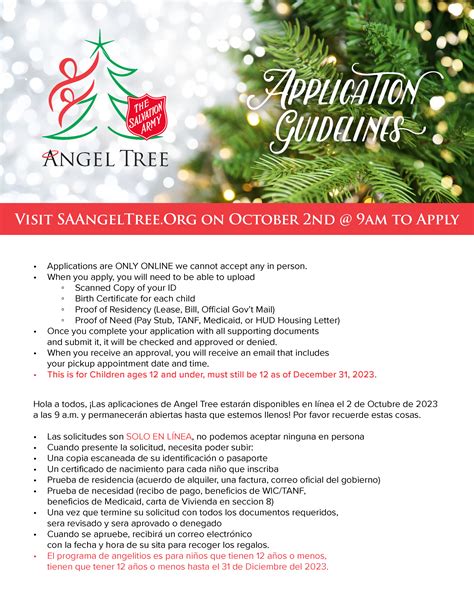 Applications for ‘Salvation Army Angel Tree Program’ open Oct. 2nd | WJBF