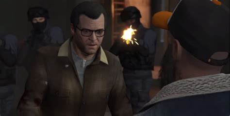 Here's A Really Ridiculous Glitched Cutscene From GTA V