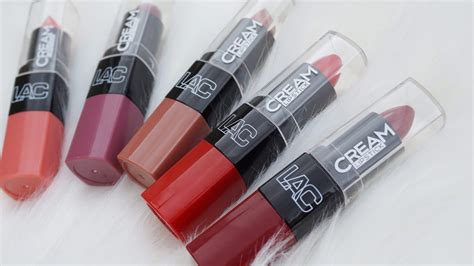 L.A. Colors Cream and Matte Lipstick