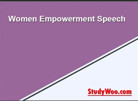 Women Empowerment Speech For Students in English 2023 (8 March)