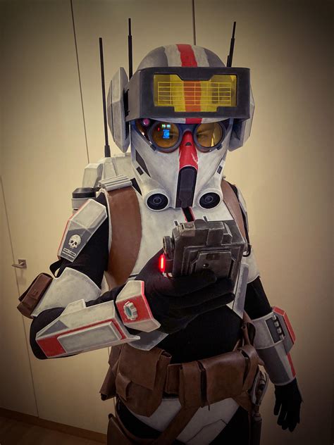 [Self] Tech -Star Wars the Bad Batch - My first cosplay! : r/cosplay